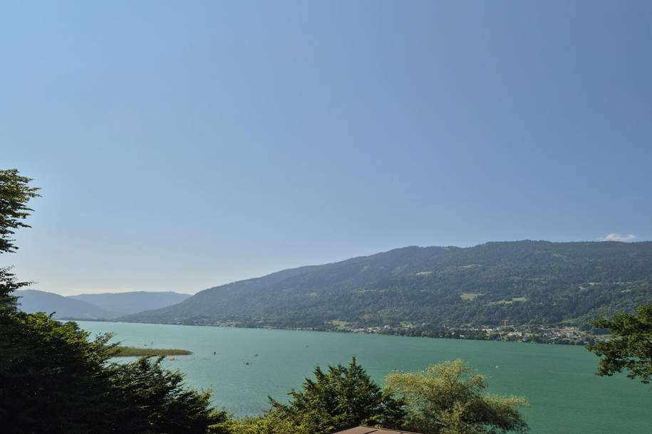 Schönes Seegrundstück mit Seezugang und Baubewilligung!, Grund und Boden-kauf, 3.400.000,€, 9500 Villach(Stadt)