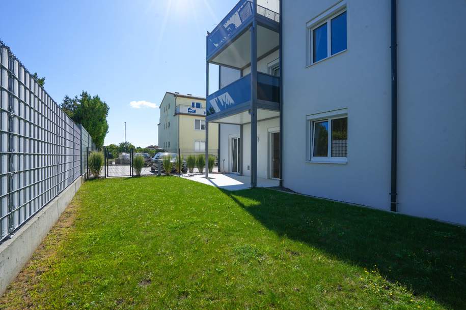 3-Zimmer-Gartenwohnung mit Terrasse in Mannswörth, Wohnung-miete, 1.616,94,€, 2320 Bruck an der Leitha
