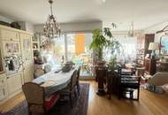 Wohnen mit Urlaubsfeeling Pur mit Weitblick auf die Obere Alte Donau: 4-Zimmer mit gartenseitiger Loggia!