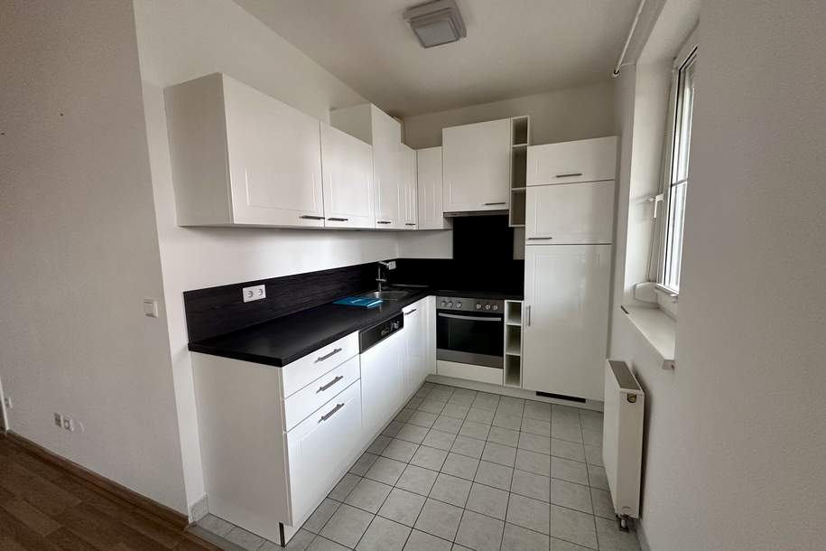 1-Zimmer-Wohnung im Zentrum mit Garten und Tiefgaragenstellplatz!, Wohnung-miete, 750,98,€, 2340 Mödling