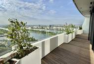 DANUBEFLATS - 45m2 Balkon inkl. Küche, Pool und Wellness Bereich - U1 vor der Türe! LUXUS LEBEN AM WASSER