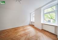 5-Zimmer-Altbauwohnung im schönen Gründerzeithaus im Stuwerviertel. Mit Balkon! Nähe Vorgartenmarkt.