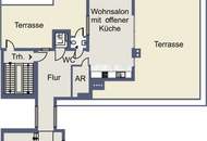 Luxuriöser DG-Wohntraum: 216 m², 3 Zimmer, Balkon &amp; 2 Terrassen