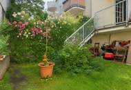 Gartenwohnung mit Urlaubsfeeling in Währing – 2 Balkone, Kamin & privater Eigengarten nahe Gersthof