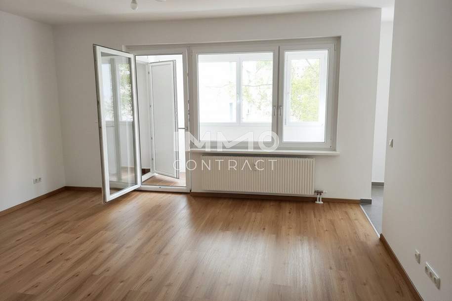 Sanierte 3-Raum-Wohnung mit verglaster Loggia in Steyr, Wohnung-miete, 732,23,€, 4400 Steyr(Stadt)