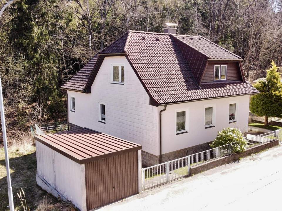 Gepflegtes Einfamilienhaus in ruhiger Waldrandlage - Heidenreichstein