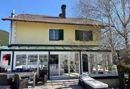 Einfamilienhaus und Gästehaus auf großem Grundstück, Pool und Schneebergblick!