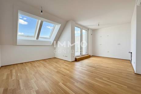 Unglaublich helle 2-Zimmer-Wohnung mit Südost-Terrasse – top angebundener Erstbezug BEIM DONAUUFER, Wohnung-kauf, 259.500,€, 1210 Wien 22., Donaustadt