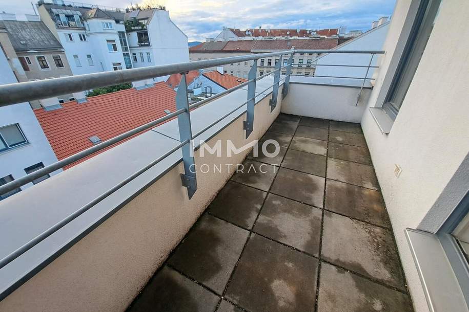 3-er WGs aufgepasst! Große Dachgeschoss-Wohnung mit Terrasse in der Muhrengasse!, Wohnung-miete, 1.480,10,€, 1100 Wien 10., Favoriten