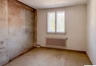 Renovierungsbedürftige 3 Zimmer mit Südbalkon