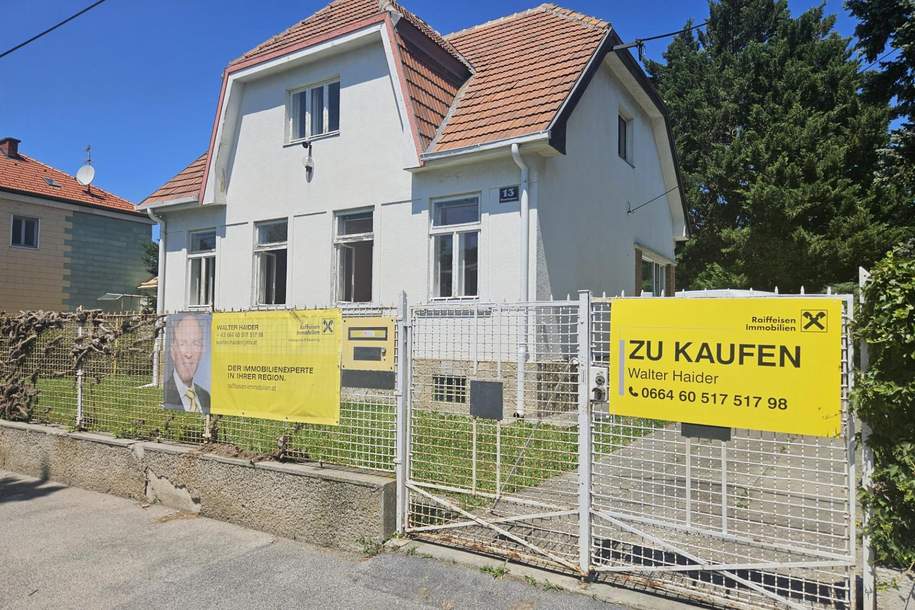 Baugrund mit Altbestand im 22. Bezirk, Donaustadt, Grund und Boden-kauf, 1.200.000,€, 1220 Wien 22., Donaustadt