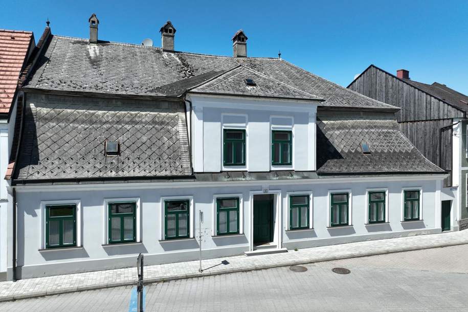 Geschichtsträchtiges Wohnhaus mit großem, uneinsehbarem Garten, Haus-kauf, 359.000,€, 3233 Melk