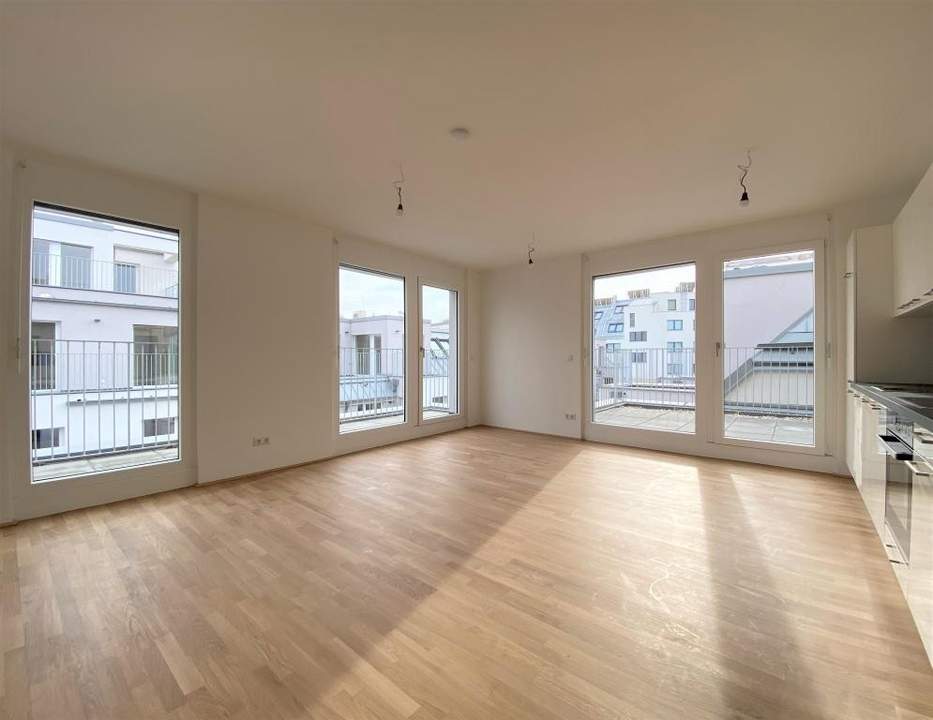 16m² Terrassenfläche!!! DG-Neubauwohnung in der Koloniestraße!!!