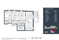 Geräumig - hell- modern - ruhig: 4-Zimmer-Wohnung mit großem Balkon - provisionsfrei!