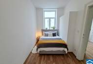 Innenhofruhelage: 2-Zimmer-Altbauwohnung in U-Bahn-Nähe