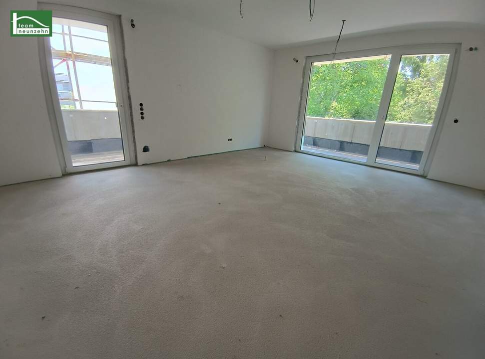 Erstklassige 3-Zimmer-Wohnung mit großem Eckbalkon! FLORIANI – Quartier am Tullnerfeld - idyllische Ruhelage mit toller Anbindung