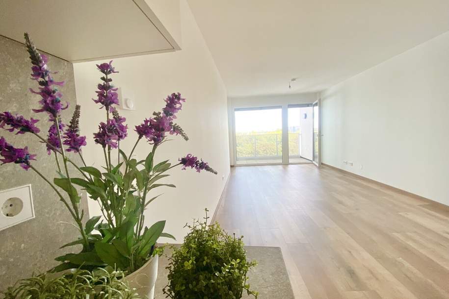 ERSTBEZUG Top Wohnung U3 2 Zimmer + Loggia - 1 bedroom apartment + loggia U3 = DAS LAURENZ=, Wohnung-miete, 1.170,37,€, 1110 Wien 11., Simmering