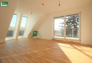 Wohnen in Grünruhelage von Süßenbrunn - Moderne Wohnung mit privater Dachterrasse! S-Bahn S1 in Gehweite! Luftwärmepumpe !