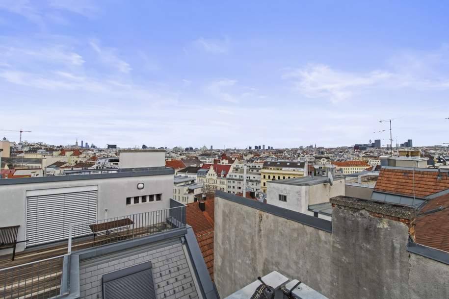 ++ TRAUMBLICK WIEN ++ Stilvolle 3-ZIMMER mit DACHTERRASSE, Wohnung-miete, 2.899,00,€, 1060 Wien 6., Mariahilf