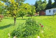 Bungalow mit großem Garten mit Obstbaumbestand
