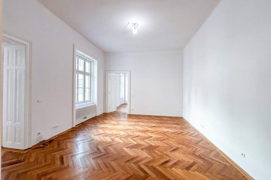 Erstbezug nach Komplettsanierung - Klassische Altbauwohnung Nähe Rudolfspark, Wohnung-miete, 2.496,88,€, 1010 Wien 1., Innere Stadt