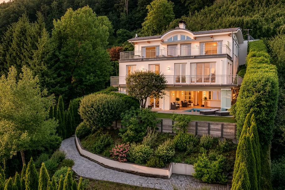 Exklusive Villa mit Pool am See, Haus-kauf, 3.990.000,€, 4810 Gmunden