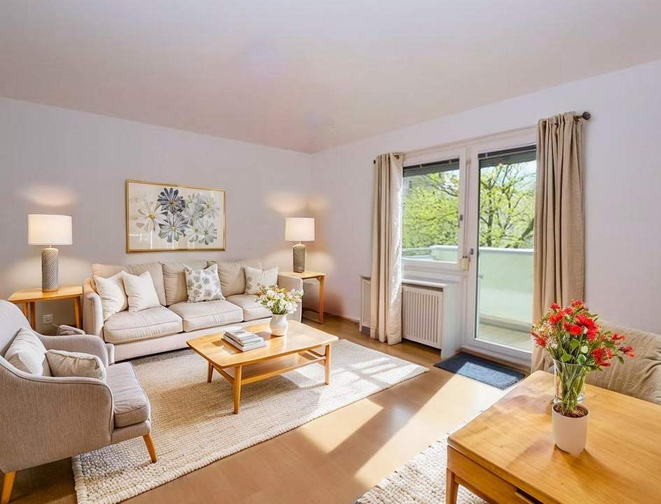 Zum Einziehen und Wohlfühlen - 3-Zimmer-Wohnung mit Balkon!