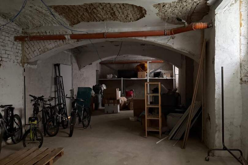LAGERFLÄCHE IM 2. BEZIRK – 168 m² IM SOUTERRAIN ZU MIETEN, Wohnung-miete, 1.408,00,€, 1200 Wien 20., Brigittenau