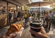 Stehkaffee bei der Volksschule Velden – perfekte Lage für Coffee-to-Go &amp; Snacks