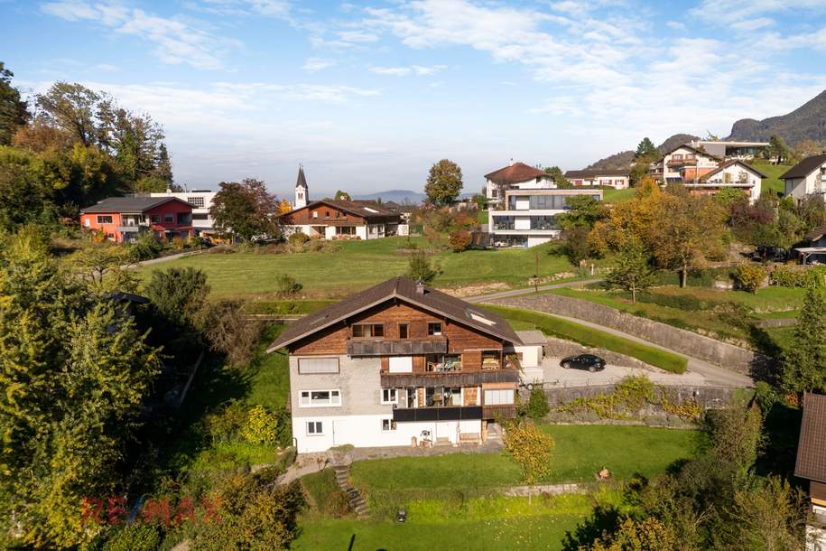 Traumhaft renovierte 3-Zimmer-Wohnung am Burgweg mit Fernsicht über Götzis, Wohnung-miete, 6840 Feldkirch