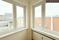 | 7. STOCK | BLICK AUF DEN DONAUKANAL | 3 ZIMMER | BAD MIT BADEWANNE | AB SOFORT VERFÜGBAR | HELL