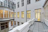 Exklusives Altbaubüro am Karlsplatz mit einzigartigem Ausblick