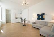 Hochwertig ausgestattete und ruhig gelegene Altbauwohnung im Hofgebäude | ca. 10 Gehminuten in den 1. Bezirk