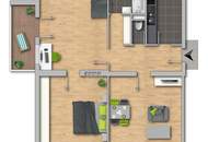 PROVISIONSFREI! Sanierte 3 ZI-Mietwohnung - Ref. DGs33-9