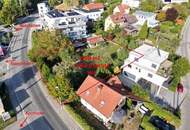 Ordination, Büro und Wohnen: Baugrund mit 0,6er-Dichte (WA) an der Radegunderstraße in Graz-Andritz - eben, gegenüber Supermarkt, Apotheke und Bushaltestelle.