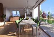 Einzigartige 105 m² große Dachgeschoss Wohnung mit Fernblick // zentrale Lage 1040 // Planstudie DG Ausbau