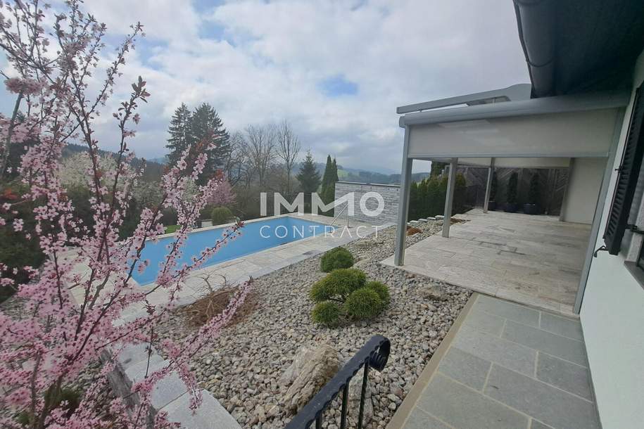 ++Ferienhaus in Oberschlierbach mit Terrasse, Pool und Fernblick in die Berge++, Haus-kauf, 430.000,€, 4553 Kirchdorf an der Krems