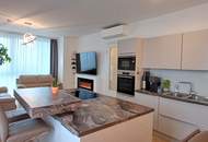 "3-Zimmer-Wohnung mit Panorama - 18 Stock, Garage &amp; Fitness im Haus"