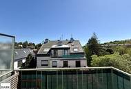 Perfekt geschnittene DG-Singlewohnung mit Terrasse und Garage in Wien Mauer