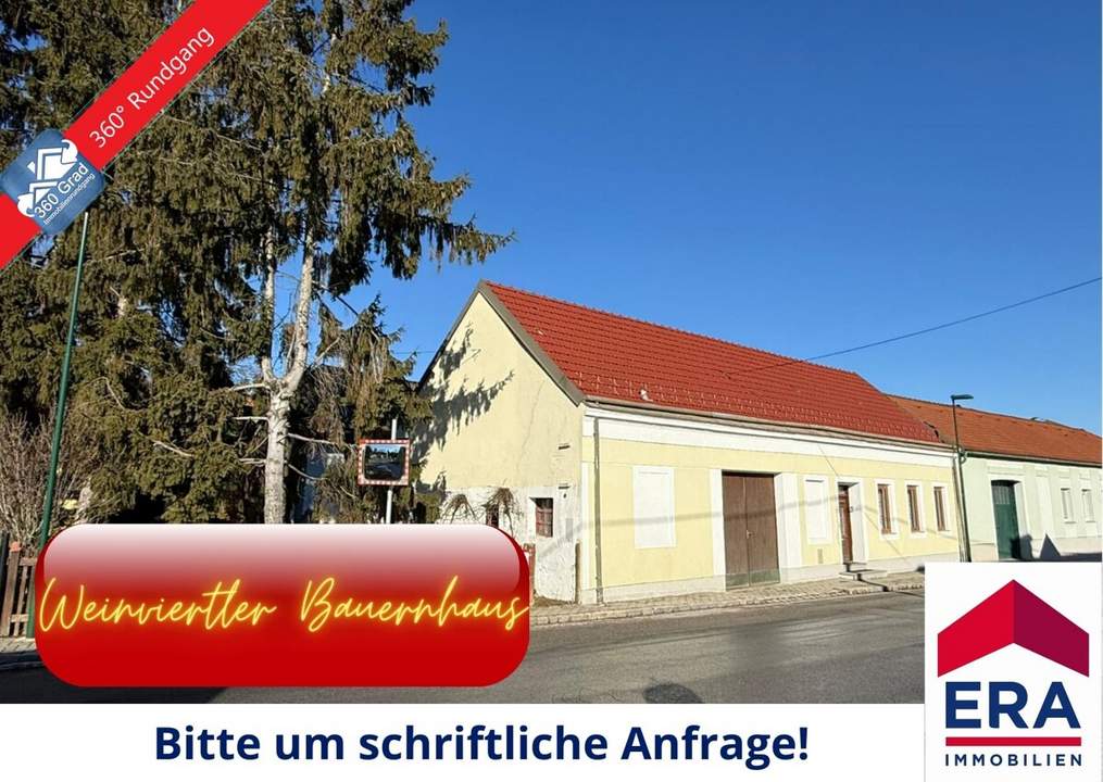 Charmantes Weinviertler Bauernhaus mit handbemalten Fliesen in Ottenthal