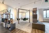 Design Loft auf 2 Etagen mit Balkon und Terrasse in der Brotfabrik Wien!