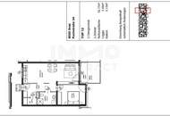 ERSTBEZUG: geförderte 2 Zimmer-Wohnung mit großem Balkon in zentraler u. ruhiger Innenhoflage - Puchstraße 34 - Top 12