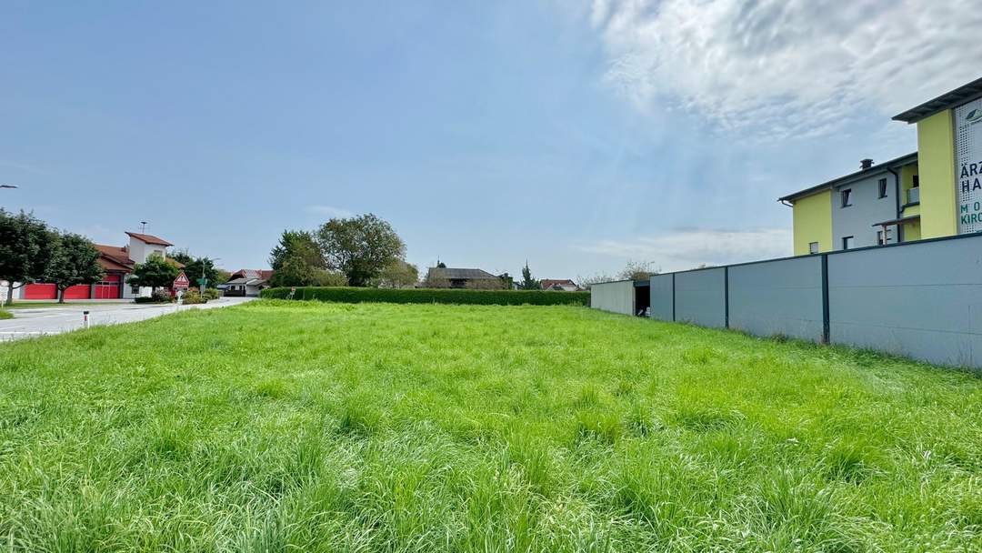 Ebener Baugrund in zentraler Lage von Mooskirchen