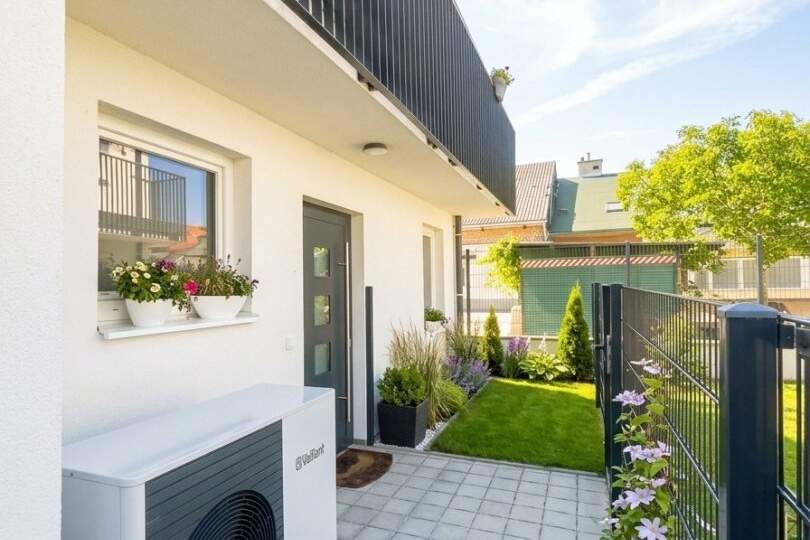 Zur Vermietung: Modernes Reihenhaus mit Garten, Dachstudio & großzügigem Keller in ruhiger Lage in Wien 1220, Haus-miete, 2.200,00,€, 1220 Wien 22., Donaustadt