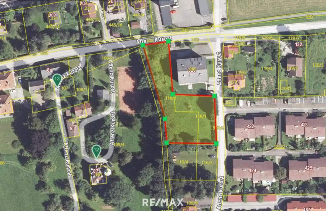 *** Ruhig, zentral, naturnah 2219 m² Baugrund im Herzen von Aflenz Kurort***