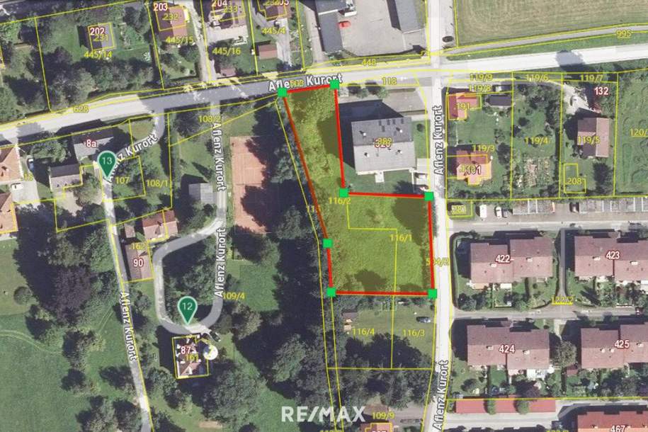 *** Ruhig, zentral, naturnah 2219 m² Baugrund im Herzen von Aflenz Kurort***, Grund und Boden-kauf, 130.000,€, 8623 Bruck-Mürzzuschlag