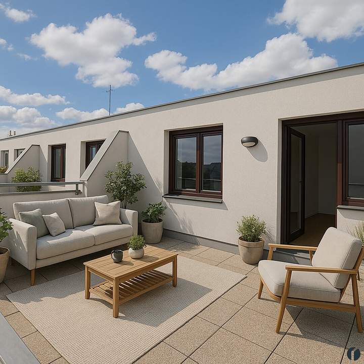 Sonnige Privat-Oase nahe der Wiener Donauinsel – 2-Zi-Apartment mit 2 uneinsehbaren Terrassen, ideal zum Sonnenbaden!