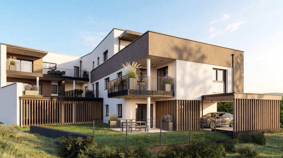 Markt.Haus.Feldkirchen – Hochwertige Eigentumswohnungen mit großzügigen Freiflächen | Neubau-Erstbezug