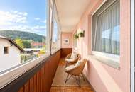 Helle 2-Zimmer-Wohnung mit Loggia, Lift & Zentrumsnähe in Mürzzuschlag