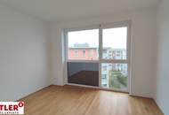 Mietwohnung mit 2 Zimmer + Küche mit Essbereich + Balkon, in Linz Stadt